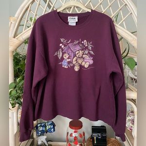 Vintage northern reflections teddy bear crewneck